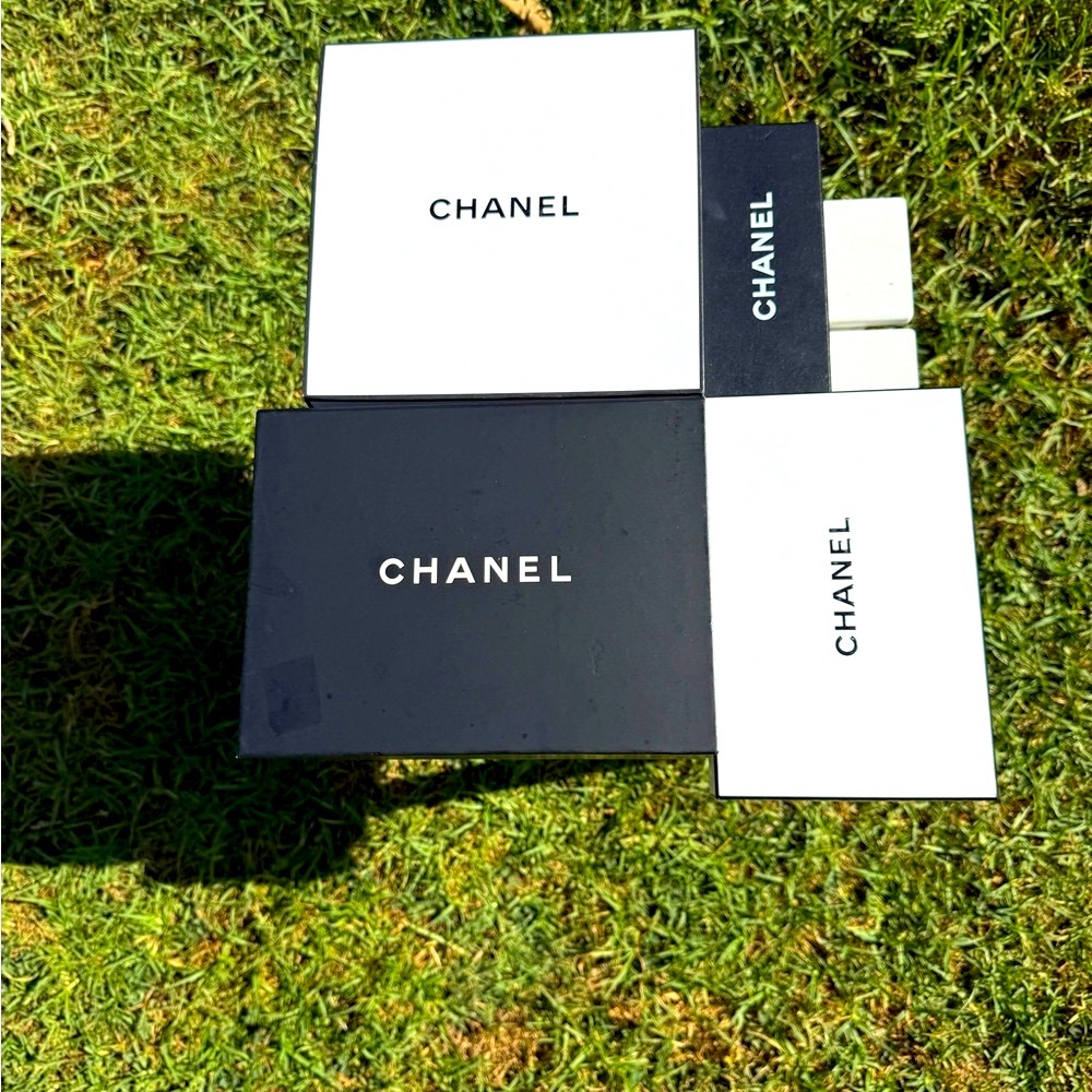 CHANEL Black and White Box Set (boxes only)